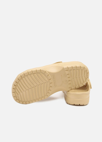 Женские кроксы цвет бежевый ЦБ-00263880 Stilli (308790617)