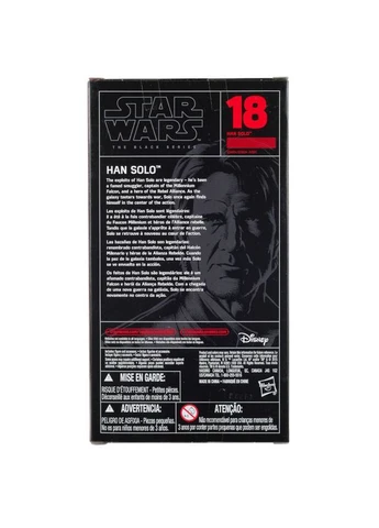 Экшен-фигурка Star Wars The Force Awakens The Black Series Han Solo () Hasbro B5894/B3834 (395873392)