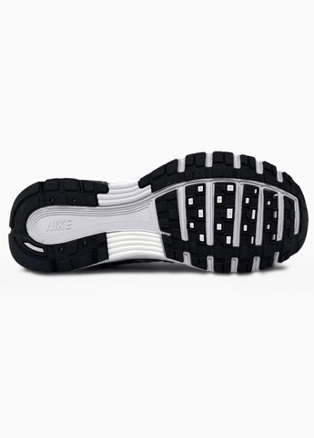 Срібні Осінні кросівки чоловічі і жіночі nike p6000 white silver black | найк р6000 білі No Brand