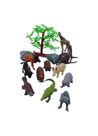 Набір фігурок тварин "Wild life" в тубусі MIC (290250954)