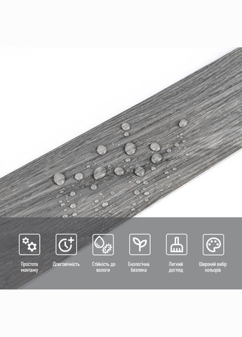 Молдинг виниловый самоклеющийся 5000х100х2мм Матовый (D) SW-00001797 Sticker Wall (370441593)