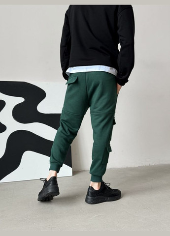 Зеленые брюки No Brand