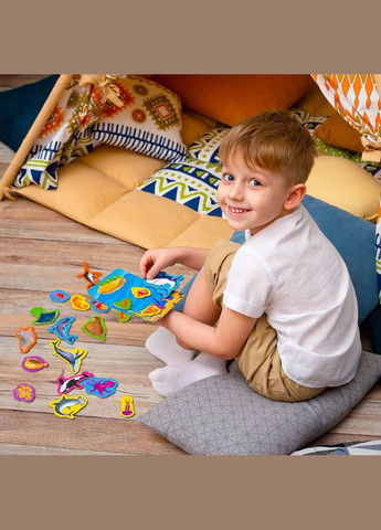 Магнітний набір Морські мешканці з дошкою () Roter Kafer RK2090-05 (328398428)