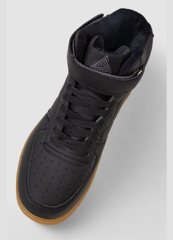 Черные зимние кроссовки мужские зимние на меху Paliament 248RH1020