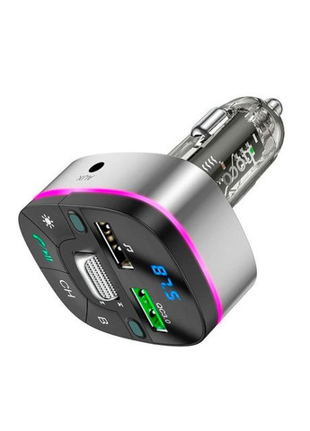 FM-модулятор E71, Black/Silver, Box Hoco (362474536)