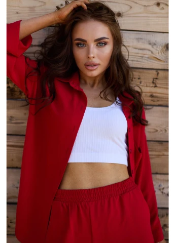 Женский трикотажный топ приталенного кроя (svn-1799-4783) Seventeen (392150450)