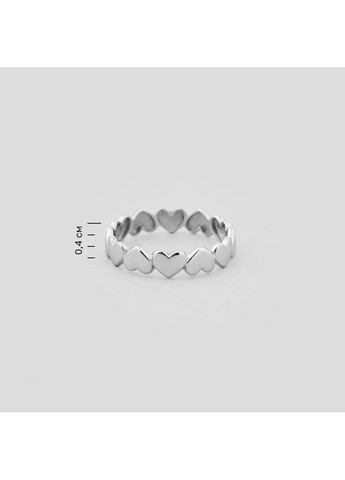 Каблучка Сплетіння сердець Minimal (338795268)