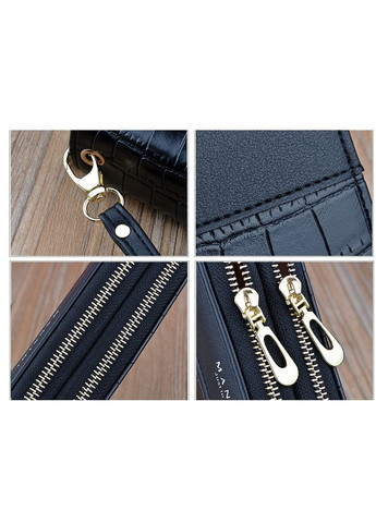 Стильний жіночий гаманець клатч на блискавці в стилі рептилії No Brand (299313929)