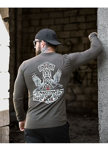 Армійський чоловічий лонгслів Влрон хакі Freedom (358501631)