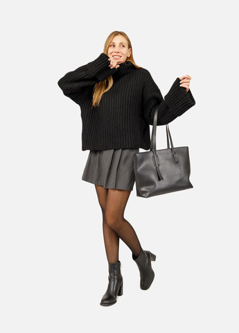 Черный зимний женский свитер цвет черный цб-00262486 Daisy