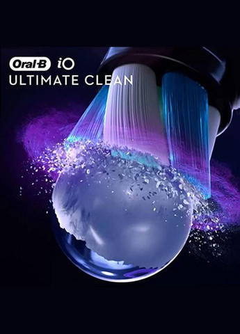 Насадка iO Ultimate Black 2 шт. для черной электрической зубной щетки iO сменные насадки орал бы Oral-B (300158986)