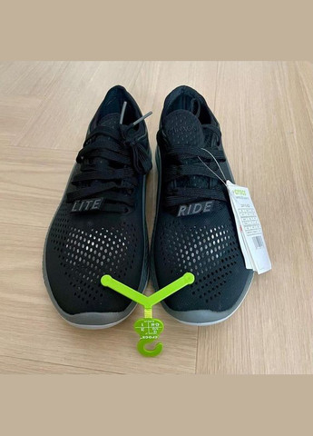 Черно-белые крокс literide 360 крокс кроссовки лайтрайл 360 Crocs