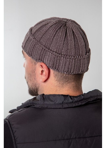 Чоловіча шапка в'язана 2*2 "Аксель" міні-біні Braxton (366031767)