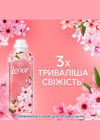 Кондиціонер для білизни Вишневий цвіт та шавлія, 675 мл Lenor (330225239)