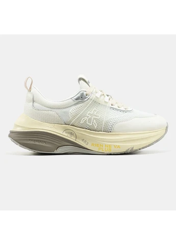 Кросівки жіночі Premiata HILL White Beige PREMIUM | Преміата Хілл білі бежеві No Brand білі демісезони (386299186)