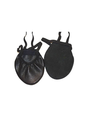 Чёрные черные кожаные получешки. Vlad&K (302878824)