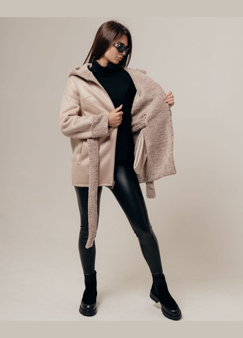 Дубленка двусторонняя бежевая RR Designer (307059423)