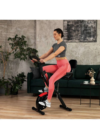 Велотренажер HS-3030X Apeks X-Bike чорний Hop-Sport (361953121)