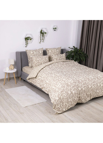 Постільна білизна Soft dreams Beige and White, 70х70 ТЕП (363133369)