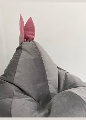 Кресло-мешок Зайка Груша, MEGA XXXL - 160х120 Оксфорд 600D.PU.WR 223 Электрик SkyPuff (339871643)