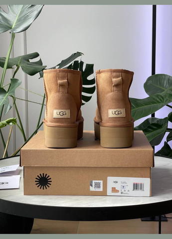 Уггі Vakko UGG Mini Platform Chestnut (302224031)