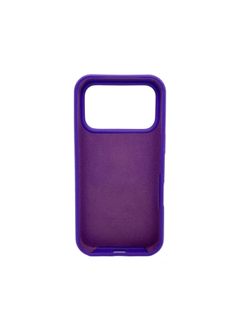 Чохол для смартфона Silicone Full Case AA для Apple iPhone 17 Pro 22, Dark Purple No Brand Open Cam (379053676)