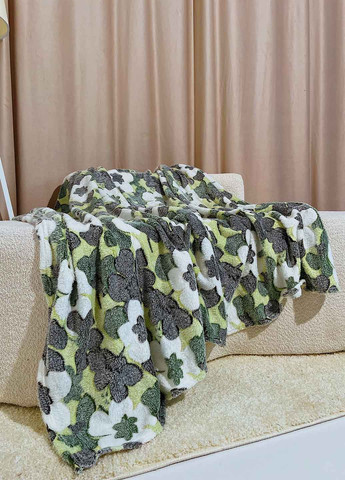 Покрывало велюровое с рисунком 200х180 см Homedec - (319560424)