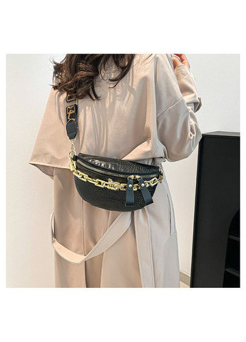 Женская классическая сумка 6079 через плече рептилия No Brand (344446617)