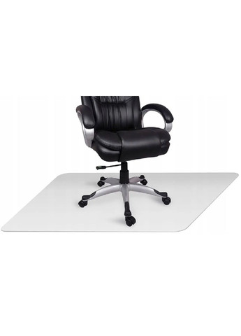 Захисний килимок під офісне ігрове крісло для захисту підлоги поліпропілен 90х130 см (476696-Prob) Напівпрозорий молочний Unbranded (288535821)