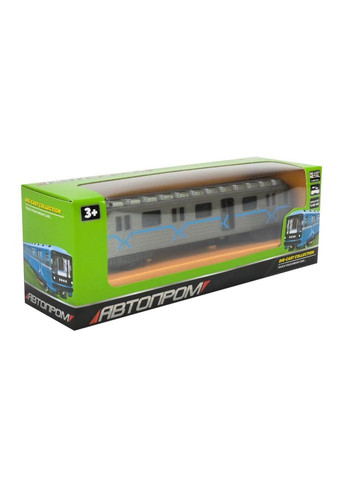 Детский игровой Вагон-метро 7875M(Grey) масштаб 1:43 No Brand (365639077)