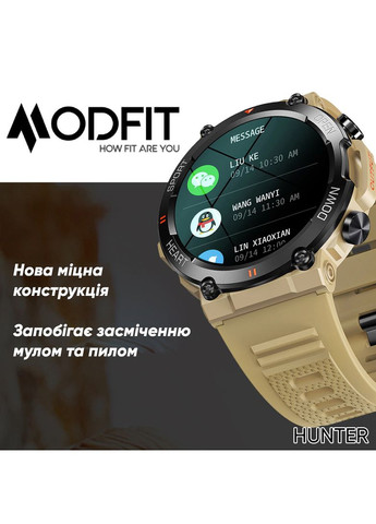 Hunter All Black 36 мм. Modfit (361161182)