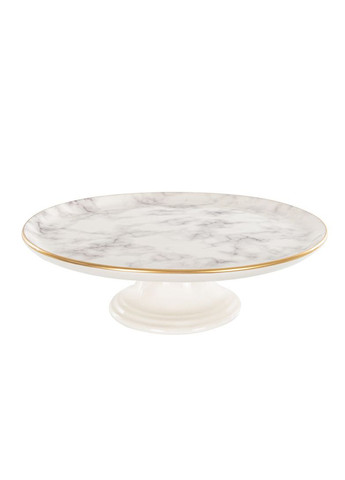 Тортовница на ножке керамическая с крышкой 30 см 1769-024 Alba (346533451)