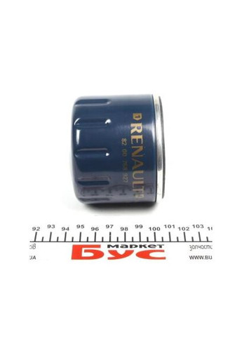 Фильтр масляный Trafic 1.9DCI/Kangoo 1.5dCi/1.9D (h=64mm) (высокий) 8200768927 (opt-om) Renault (345776222)