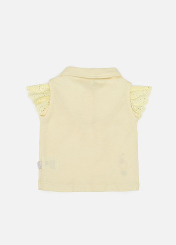 Желтый летний костюм с джинсовыми шортами для девочки цвет желтый cb-00249273 Iggy