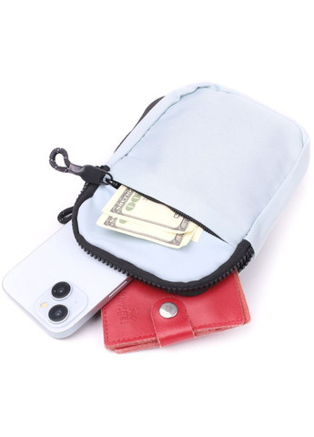 Практична слінг сумка для подорожей із якісного текстилю 22868 Блакитний Vintage (316087202)