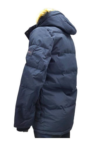 Комбінована демісезонна чоловіча стьобана куртка, розмір xxl Tommy Hilfiger slim fit