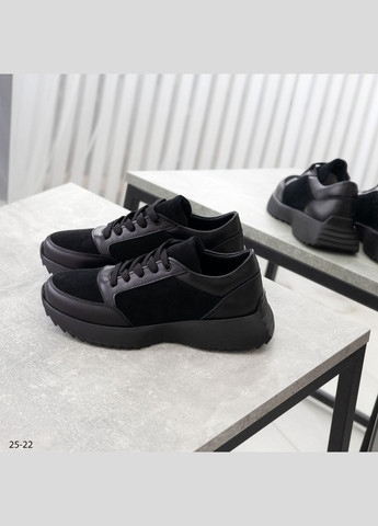 Комбинированные женские замшевшие кроссовки No Brand