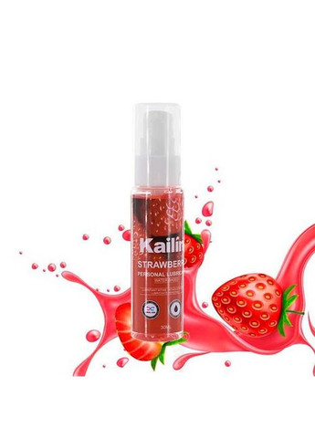 Съедобный лубрикант Kailin 30 мл Клубника – Интимная смазка No Brand (373415623)