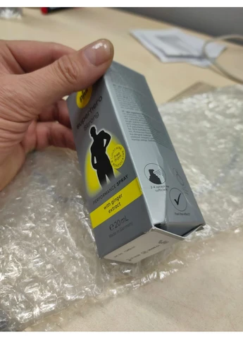 Спрей-пролонгатор Superhero Strong Spray 20 ml (мятная упаковка!!!) Pjur (399343527)