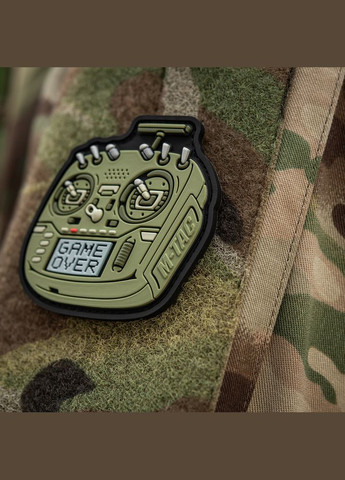 Нашивка пульт FPV олива (PVC) M-TAC (315047757)