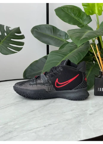 Черные демисезонные кроссовки мужские nike kyrie 7 bred | найк кайри 7 брэд черные No Brand