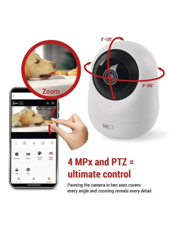 Розумна IP-камера H4060 GoSmart, з Wi-Fi, 2.4 GHz/5 GHz Emos (398635048)