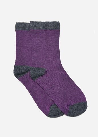 Носки подростковые для девочки фиолетового цвета Let's Shop (278274400)