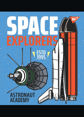 Набір зошитів Galaxy exploring А5 в лінійку 12 аркушів 10 шт. () Yes 765165 (337471319)