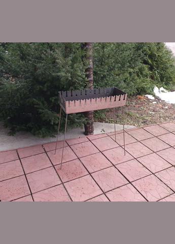 Розбірний мангал валіза на 12 шампурів No Brand (348334667)