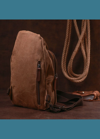 Сумка мужская через плечо слинг 20389 Коричневый Vintage (302009053)