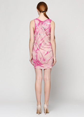 Розовое повседневный платье розово-черный Custo Barcelona