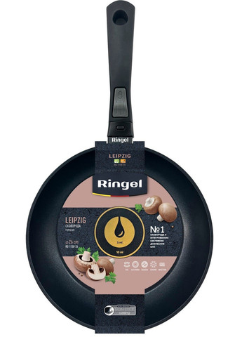 Сковорода Leipzig 26 см съемной ручкой (RG-1150-26) Ringel (365278651)