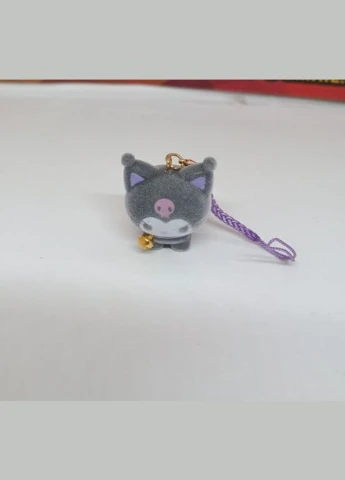 Куроми брелок Sanrio Kuromi оберег подвеска фигурка аниме 4см Shantou (315724812)