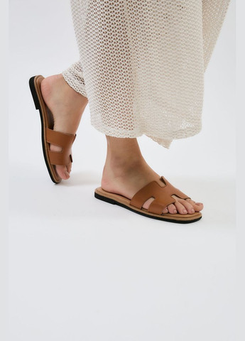 Рыжие шлепанцы 197318 Anna Lucci